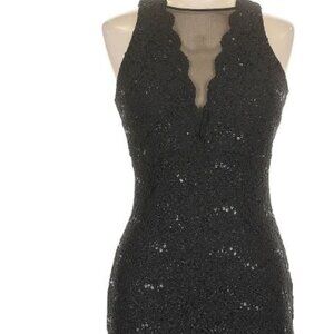 NWT NW Nightway black cocktail dress